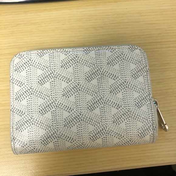Goyard white short zip wallet - Picture 4 of 8